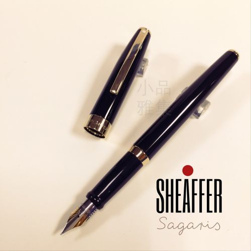 西華 Sheaffer Sagaris 戰斧 黑桿金夾 鋼筆